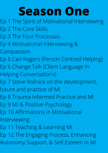 Talking To Change: A Motivational Interviewing Podcast Season 1