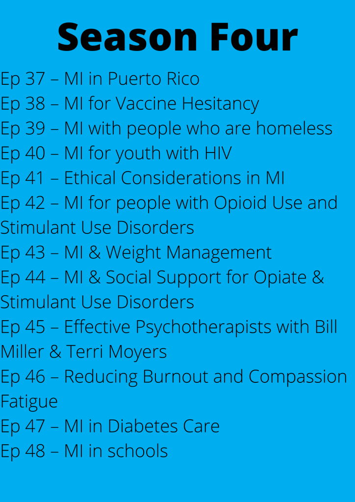 Talking To Change: A Motivational Interviewing Podcast Season 4