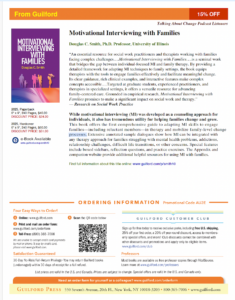 Guilford Press 15% listener discount for Motivational Interviewing with Families by Douglas C. Smith